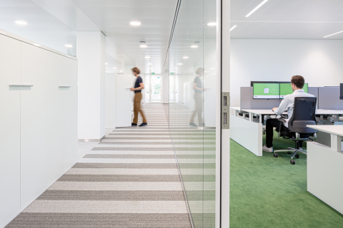Corridor at town hall Woerden