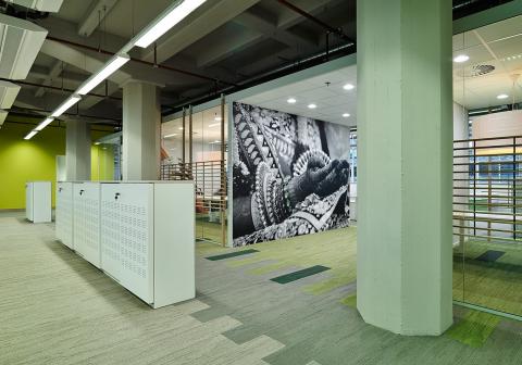 Free standing office units for conversation  room 