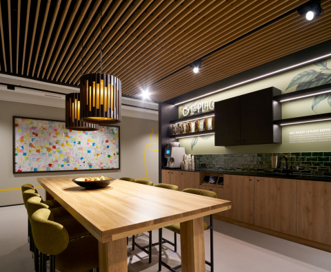 Coffee counter