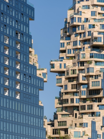 Two Valley Amsterdam towers