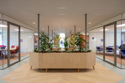Glass partitions at ASG Almere