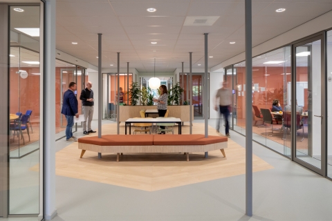 Glass partitions at ASG Almere