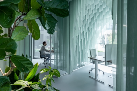 QbiQ iQ Single partition at Siersema Interieur Amsterdam