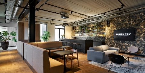 Restaurant at Burkely in Tilburg, Netherlands.