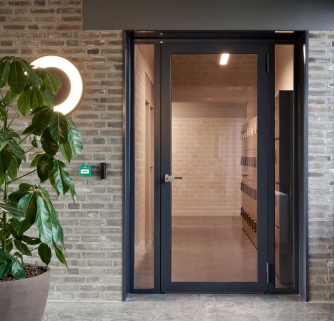 EW 30 fire-resistant façade