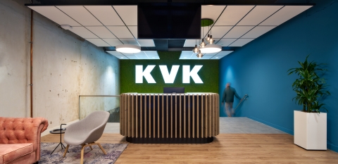 Entrance desk at Kamer van Koophandel in Utrecht.