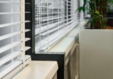 Detail of the iQ Structural around a windowsill. 