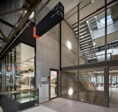 S200 smoke resistant partition at Mindlabs Tilburg