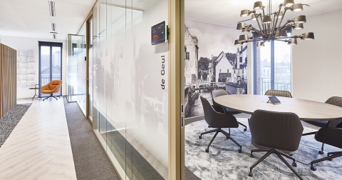 High-quality glass partitions for offices