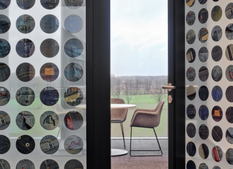 KDD90F framed door at Positive Footprint Wearhouse  Dorsten Germany.