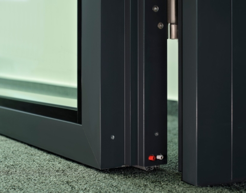 KDD90F framed door at Positive Footprint Wearhouse  Dorsten Germany.