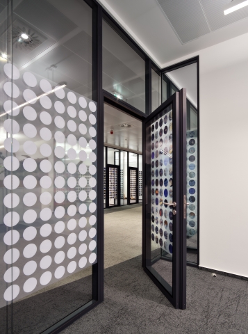 KDD90F framed door at Positive Footprint Wearhouse  Dorsten Germany.