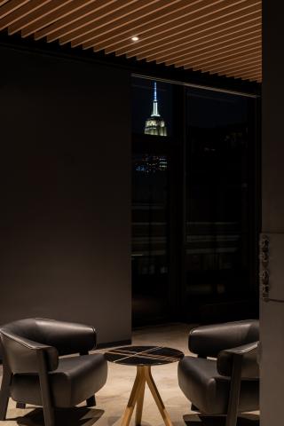 Relax corner at Wordwide New York