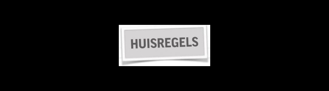 Huisregels