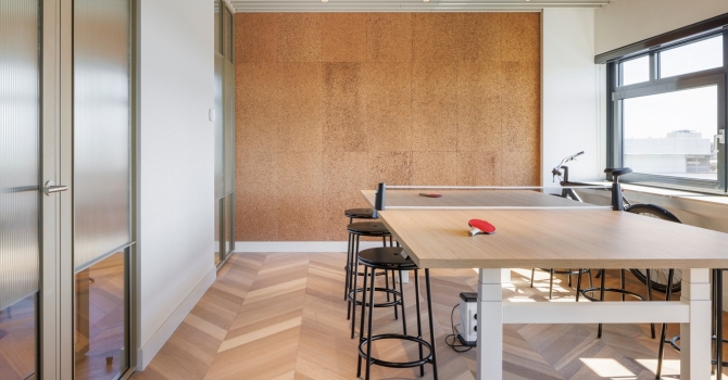 Ping pong at NEOO Amsterdam