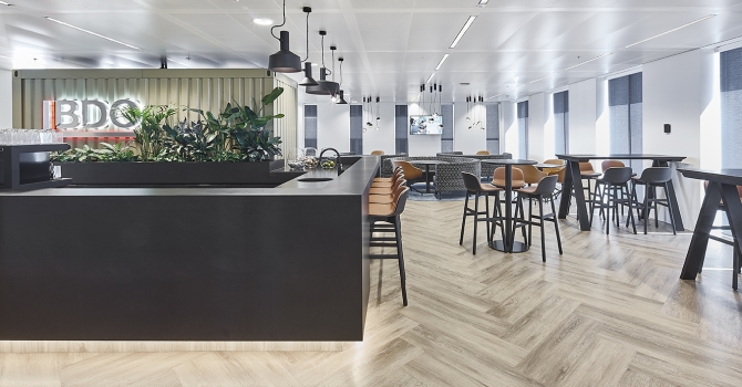 Bar at BDO Rotterdam