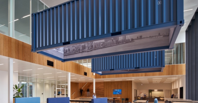 The company restaurant / canteen of Neele-Vat in Pernis