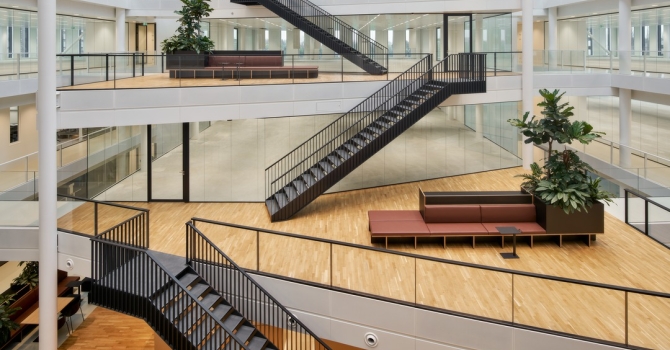 Atrium at Plus Ultra Leiden